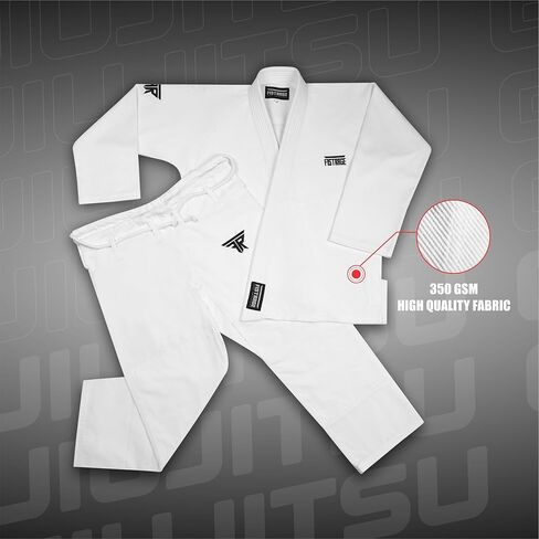 Velo BJJ GI للرجال والنساء البرازيلي Jiu Jitsu gi البالغ gi kimonos bjj السراويل العسكرية والسترات مع حزام مجاني in Kuwait