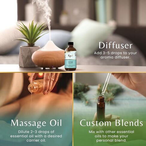 Natural Palmarosa Essential Oil for Hair, Skin & Diffuser, Pure & Undiluted Essential Oil for Healthy Hair & Skin, for Aromatherapy, Massage, Therapeutic Grade, with Glass Dropper, 4 Fl Oz in Saudi Arabia