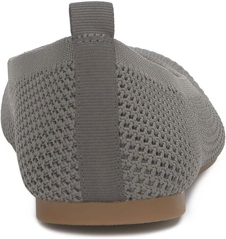Lucky Brand Women's DANERIC Ballet Flat, Brownstone, 8.5 in Saudi Arabia