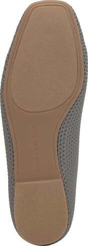 Lucky Brand Women's DANERIC Ballet Flat, Brownstone, 8.5 in Saudi Arabia