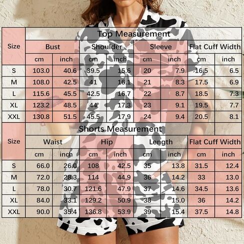 SWOMOG Womens Pajama Set Short Sleeve 2 Piece Soft Sleepwear Y2K PJ Lounge Button Down Cute Printed Comfy Loungewear in Saudi Arabia