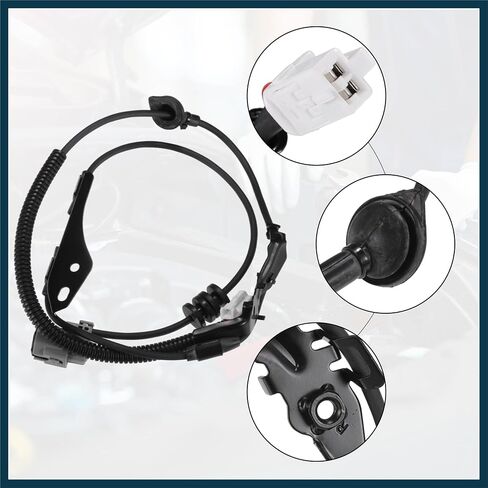 السيارة الخلفية اليسرى اليسرى ABS مستشعر تويوتا ياريس 2008-2012 رقم 895160D120/895160D110 - حزمة 2 قطع السيارات in Saudi Arabia