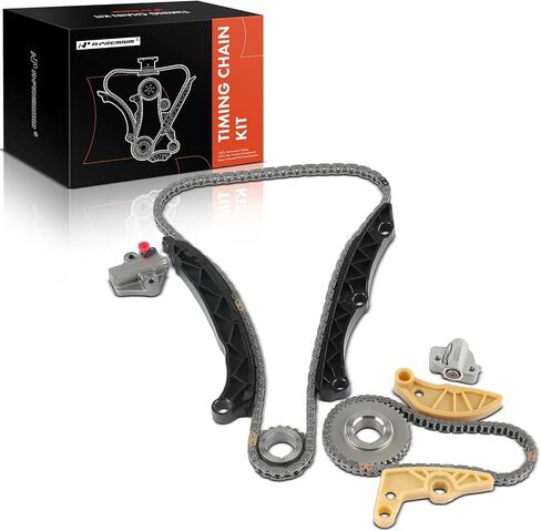 مجموعة توقيت محرك A-premium مجموعة مع توتر [Fits DoHC ، 4cyl 2.4l] متوافق مع Kia Optima 2014-2017 ، Sorento 2011-2018 ، Sportage 2011-2017 ، [16 Valve] ، استبدل# 243222g350 in Saudi Arabia