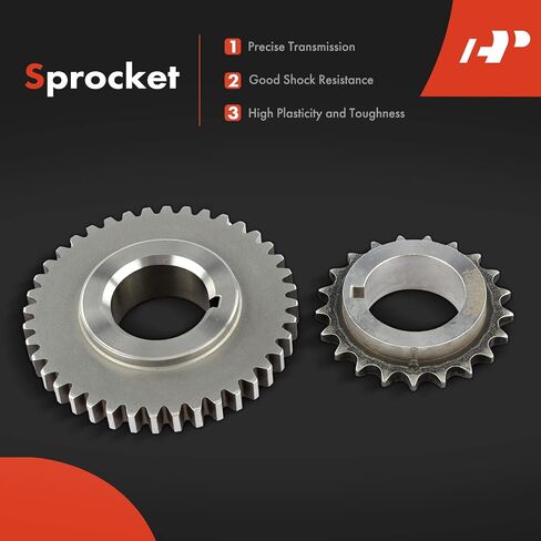 مجموعة توقيت محرك A-premium مجموعة مع توتر [Fits DoHC ، 4cyl 2.4l] متوافق مع Kia Optima 2014-2017 ، Sorento 2011-2018 ، Sportage 2011-2017 ، [16 Valve] ، استبدل# 243222g350 in Saudi Arabia