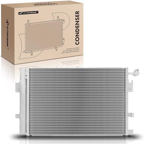 مكثف الهواء A-Premium A/C متوافق مع Cadillac XLR 2004-2009 و Chevrolet Corvette 2005-2013 ، SSR 2003-2006 ، استبدل# 10442892 in Saudi Arabia