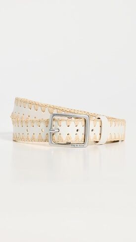 rag & bone Women's Raffia Boyfriend Belt in Saudi Arabia