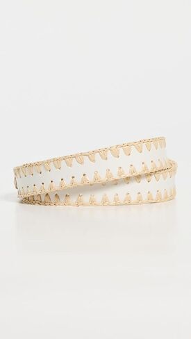 rag & bone Women's Raffia Boyfriend Belt in Saudi Arabia