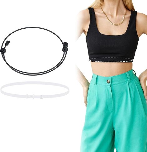2PCS Adjustable Shirt Tuck Band Women,Stretchy & Invisible Shirt Tuck Band Women,Makeover Top Style in Saudi Arabia