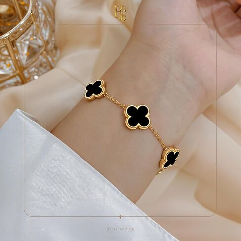 Clover Bracelets for Women | Designer Four Leaf Bracelets for Women | Lovely Gift in Saudi Arabia