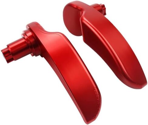 Jtsbl-Red Chrome Red Saddlebag Latch Lid Hawter Hand For Harley Davidson Touring Models 2014-2024 in Saudi Arabia