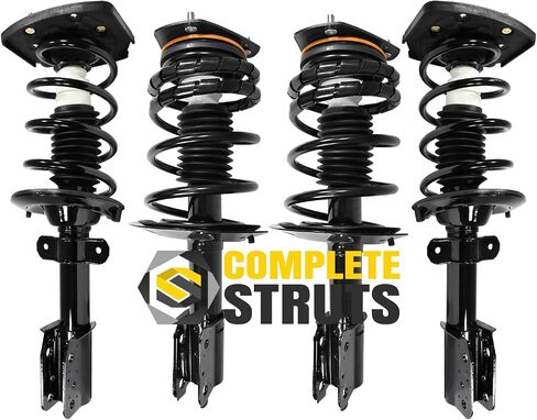 COMMENTERTRUTS - تجميعات الدعامات الكاملة الأمامية والخلفية مع استبدال Coil Springs لعام 1997-2005 Buick Century - مجموعة من 4 in Saudi Arabia