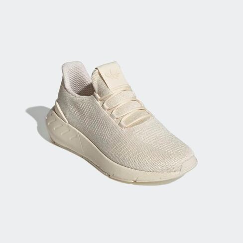 adidas Women's Swift Run 22 Sneaker, Magic Grey/Altered Blue/White, 5 in Saudi Arabia