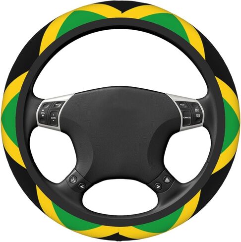 أغلفة عجلة القيادة عباد الشمس ، واضطراب السيارة المضاد للعرق مرونة في مرونة السيارات واقي عجلة القيادة العالمية 15 بوصة لشاحنات سيارة سيدان سيارات الدفع الرباعي in Kuwait