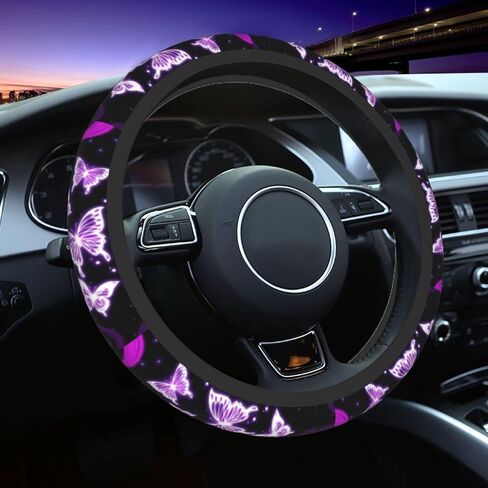 تغطية عجلة القيادة القبلية الجنوبية من الجنوب الغربي ، واقي عجلات Navajo Bohemian Ground For Women For Women Finlip Auto Car Expension in Kuwait