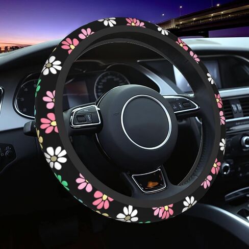 Cool Southwest Native American Tribal Steering Wheel Cover Universal Aztec Style Navajo Bohemian Wheel Protector for Women Non-Slip Auto Car Accessories Fit for Most Cars SUV Vans Trucks (15 Inch) in Kuwait