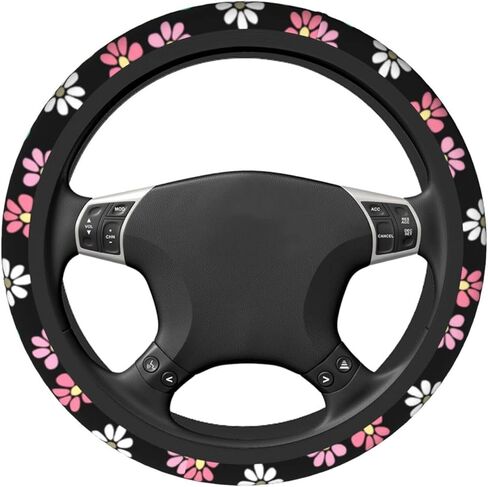Cool Southwest Native American Tribal Steering Wheel Cover Universal Aztec Style Navajo Bohemian Wheel Protector for Women Non-Slip Auto Car Accessories Fit for Most Cars SUV Vans Trucks (15 Inch) in Kuwait
