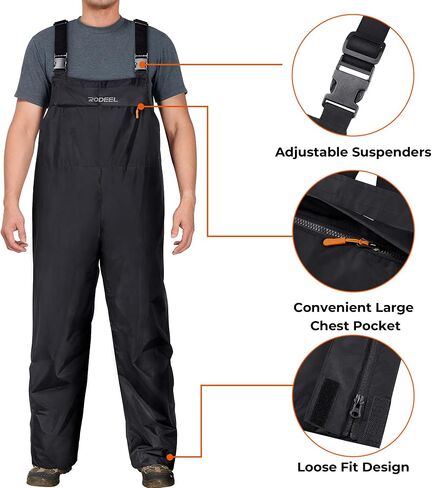Rodeel Waterproof Jacket and Overalls Set, Waterproof Rain Jacket Bid Suit, Ultimate Protection for Outdoor Adventures in Kuwait
