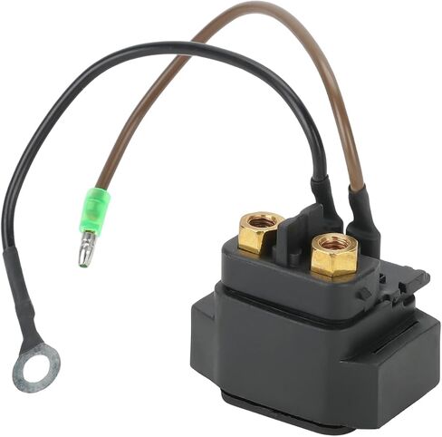 WATERWICH Starter Solenoid Relay Compatible with Tohatsu & Nissan Outboard Engine 8HP 9.8HP 15HP 18HP 25HP 30HP 40HP Replacement for 3H8-76040-0 3H8760400 3H8760400M in Saudi Arabia