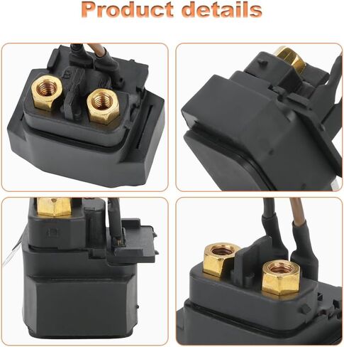 WATERWICH Starter Solenoid Relay Compatible with Tohatsu & Nissan Outboard Engine 8HP 9.8HP 15HP 18HP 25HP 30HP 40HP Replacement for 3H8-76040-0 3H8760400 3H8760400M in Saudi Arabia
