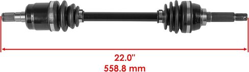Caltric 54902-27H01 54901-27H01 الأمامي اليسار واليمين محور السيرة الذاتية المتوافقة مع سوزوكي كينج Quad LT-A400 LT-F400 2008-2022 in Saudi Arabia