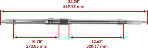 Caltric Rear Axle Shaft Compatible with Yamaha Bruin 350 Yfm350Ba Yfm 350Ba 2004 2005 2006 in Saudi Arabia