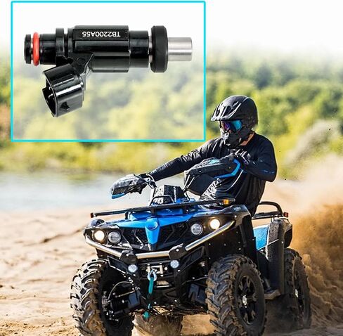 Fuel Injector Compatible with Arctic Cat 700 AT 4X4 FIS SE 2006 700 EFI AT 4X4 FIS/LE 2007-2008, 700 EFI AT 4X4 TRV CRUISER 2008 700 EFI AT 4X4 TRV LE 2008 Replacement for 3403-120 in Saudi Arabia