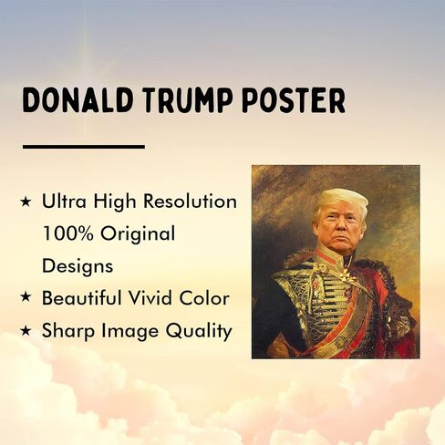 Poster - Celebrity Art - Faux Oil Painting Print - Novelty Pop Culture Artwork Gift in Saudi Arabia
