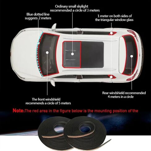 Car Roof Sealing Strip Car Window Rubber Protector Weatherstrip Seal Trim Car Door Glass Windows Edge Moulding Styling in Saudi Arabia