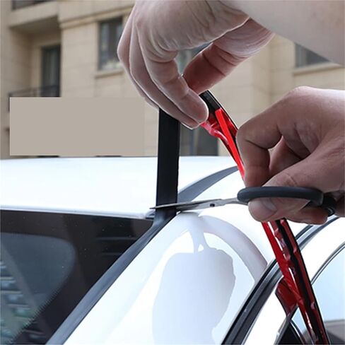 2Meter Car Window Sealant Rubber Sticker Sunroof Triangular Window Sealed Strip Seal Trim for Auto Vehicle Front Rear Windshield(19mmx2m) in Saudi Arabia