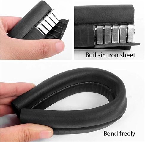 شرائح واقي حافة باب السيارة u type type double layers sealing strip strip مقاومة للماء مقاوم للصوت الأختام التلقائية (النوع B 2M) in Saudi Arabia