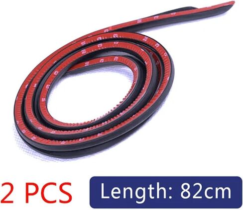 Car Door Seal Weatherstrip Sealant Sealing Tape Door Rubber Seal Rubber Protector Sealing Elastic Band Car Seal Automotive Tape(4pcs 80cm) in Saudi Arabia