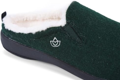 Spenco Women's Dundee Slipper, Black, 7 Wide in Saudi Arabia