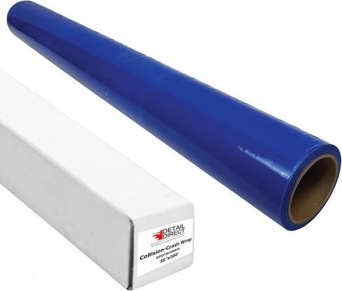 Crash Film, Collision Wrap for Cars (4 Rolls) (36 in x 100 ft), Blue in Saudi Arabia
