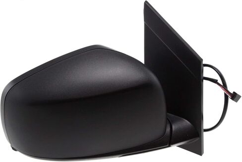 Kool Vue Passenger Side Power Heated Mirror for Dodge Grand Caravan 2008-2019 Manual Fold Without Signal Light & Memory Textured in Saudi Arabia
