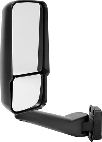 HECASA الخلفية عرض المرآة اليمنى متوافقة مع 2003-2009 CHEVY CHEVROLET KODIAK/GMC TOPKICK C4500 C5500 C6500 C7500 GMC TOPKICK C8500 بديل لـ 25886105 مرآة الباب اليدوي - جانب القابر على الجاب in Saudi Arabia