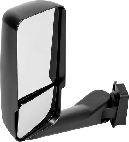 HECASA الخلفية عرض المرآة اليمنى متوافقة مع 2003-2009 CHEVY CHEVROLET KODIAK/GMC TOPKICK C4500 C5500 C6500 C7500 GMC TOPKICK C8500 بديل لـ 25886105 مرآة الباب اليدوي - جانب القابر على الجاب in Saudi Arabia