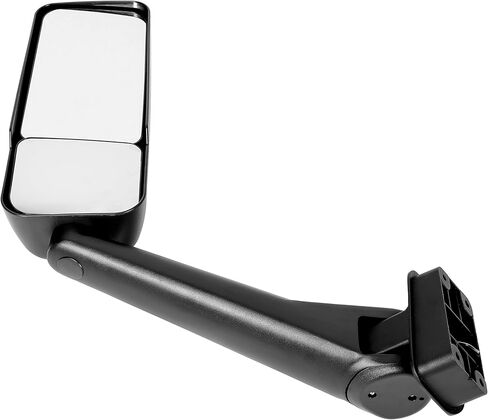 HECASA الخلفية عرض المرآة اليمنى متوافقة مع 2003-2009 CHEVY CHEVROLET KODIAK/GMC TOPKICK C4500 C5500 C6500 C7500 GMC TOPKICK C8500 بديل لـ 25886105 مرآة الباب اليدوي - جانب القابر على الجاب in Saudi Arabia