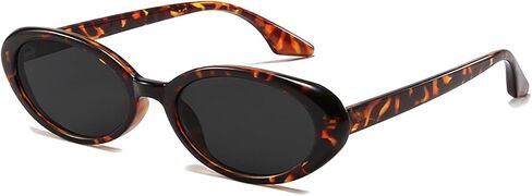 Retro Classic Oval Sunglasses for Women and Men Small 90s Style in Saudi Arabia