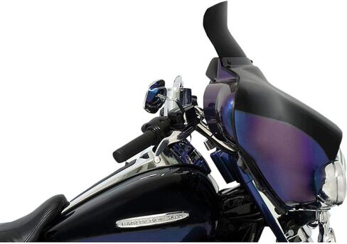 MEMPHIS SHADES HD MEP84110 Dark Smoke 6.5" Spoiler-Style Windshield for Memphis Shades Batwing Fairing in Saudi Arabia