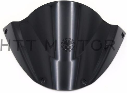 SMT-Windshield الزجاج الأمامي متوافق مع Ducati Monster 696 2008 2009 2010 2011 2012-2014 Black [B074V39Yyr] in Saudi Arabia