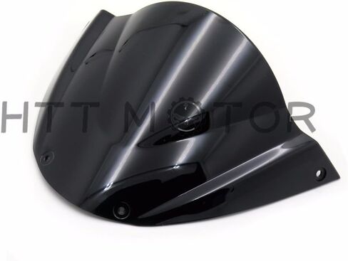 SMT-Windshield الزجاج الأمامي متوافق مع Ducati Monster 696 2008 2009 2010 2011 2012-2014 Black [B074V39Yyr] in Saudi Arabia