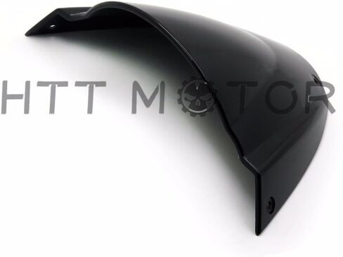 SMT-Windshield الزجاج الأمامي متوافق مع Ducati Monster 696 2008 2009 2010 2011 2012-2014 Black [B074V39Yyr] in Saudi Arabia