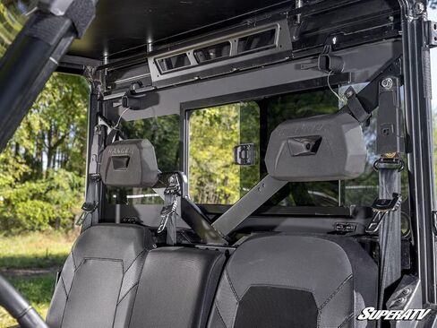 Superatv Polaris Ranger XP 1000 الزجاج المنزلق الزجاج الأمامي الخلفي in Saudi Arabia