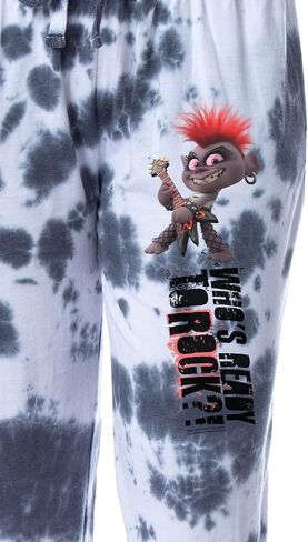 Dreamworks Trolls Queen Barb 'Barb Barb Whoes على استعداد لروك نوم الصخور الصخور الصخرية Pajama Pants صبغة in Saudi Arabia