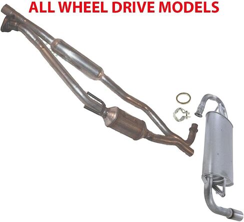 قطع غيار استبدال نظام العادم لـ Toyota Matrix & Pontiac Vibe 2003 2004 2005 2006 All Wheel Drive in Saudi Arabia