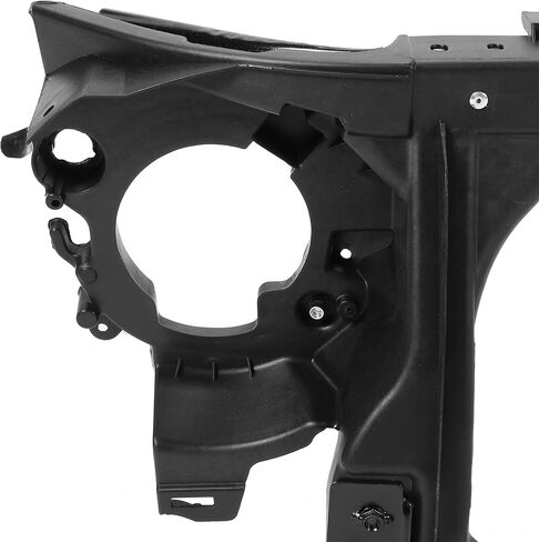 مجموعة دعم الرادياتير Kuafu متوافقة مع 2007-2018 استبدال Jeep Wrangler لـ 550777976AD 55077976AC 55077976AF CH1225213 مسحوق بلاستيك مطلي بالمسحوق in Saudi Arabia