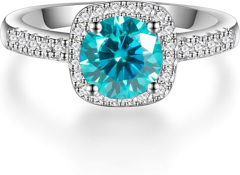 0.5/1/2 قيراط خاتم الذكرى السنوية للنساء للنساء ، د ، Color VVS1 Clarity Moissanite 925 Sterling Silver Form in Kuwait