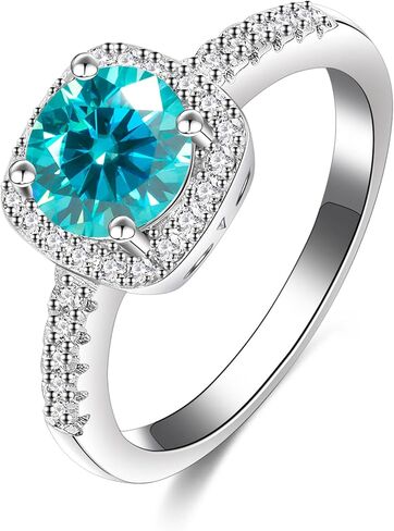 0.5/1/2 قيراط خاتم الذكرى السنوية للنساء للنساء ، د ، Color VVS1 Clarity Moissanite 925 Sterling Silver Form in Kuwait