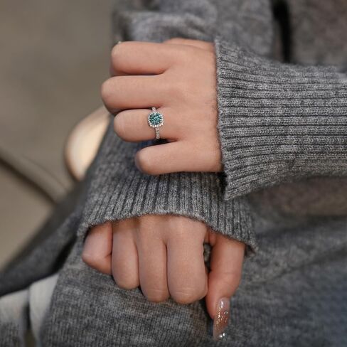 0.5/1/2 قيراط خاتم الذكرى السنوية للنساء للنساء ، د ، Color VVS1 Clarity Moissanite 925 Sterling Silver Form in Kuwait