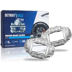 Detroit Axle - 2pc Front Brake Calipers for Toyota 2016-2021 Tundra, 2016-2022 Sequoia, Disc Brake Calipers 2017 2018 2019 2020 Replacement in Saudi Arabia